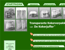 Tablet Screenshot of dekokerjuffer.com